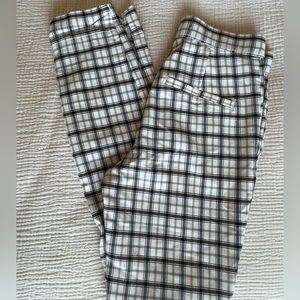 Hollister soft, plaid pants, straight leg